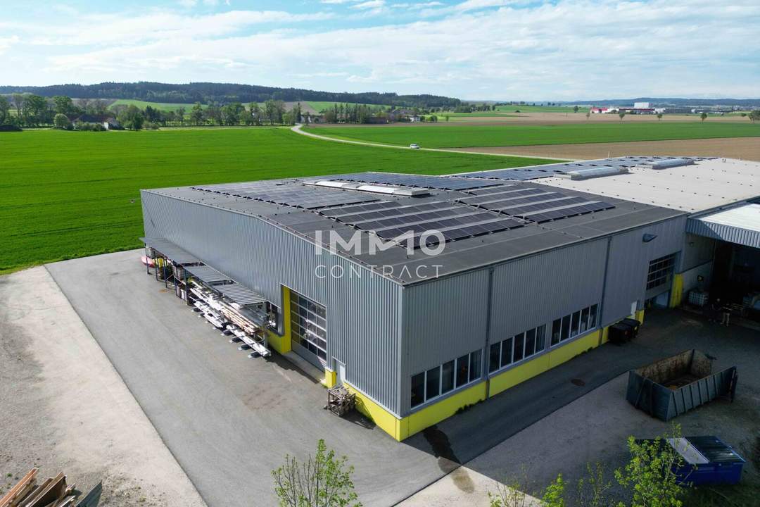 Ideale Lagerhalle mit Top-Verkehrsanbindung