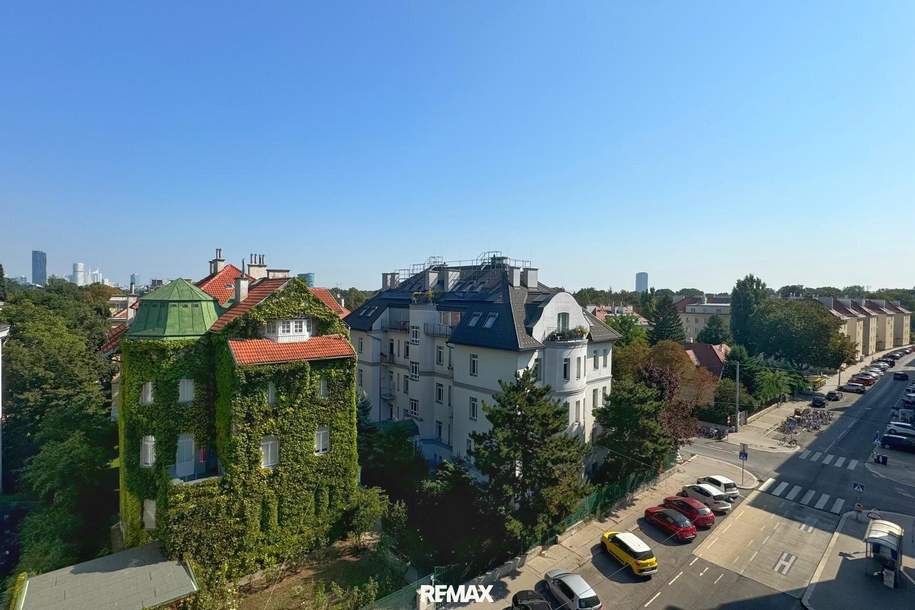 STADT. NATUR. WEITBLICK. „Wohnen mit Weitblick über den Grünen Prater – Exklusive, kernsanierte Eigentumswohnung in der Böcklinstraße“, Wohnung-kauf, 399.000,€, 1020 Wien 2., Leopoldstadt