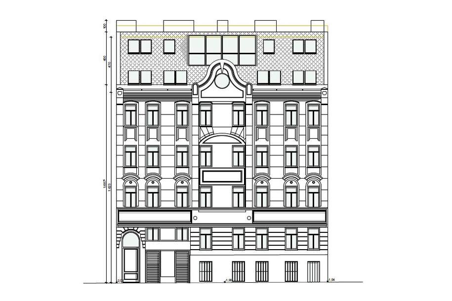 Gründerzeithaus, Gewerbeobjekt-kauf, 2.250.000,€, 1150 Wien 15., Rudolfsheim-Fünfhaus