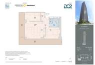 Sunset Corner – Exklusive 3-Zimmer-Eckresidenz im DC2 Tower mit zwei Loggien und Panorama auf Donau, Kahlenberg & Leopoldsberg