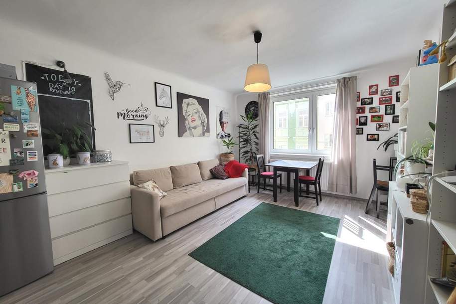 GEMÜTLICHE ZWEIZIMMERWOHNUNG MIT TOP ANBINDUNG, Wohnung-kauf, 179.000,€, 1210 Wien 21., Floridsdorf
