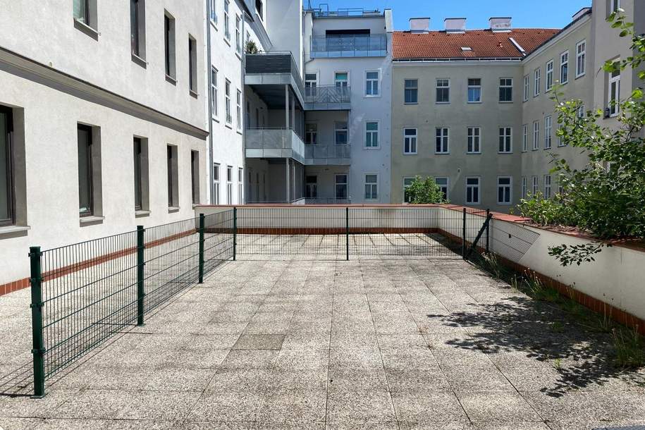 3-Zimmer-Altbau-Wohnung mit grozügiger Terrasse, Wohnung-kauf, 470.500,€, 1120 Wien 12., Meidling
