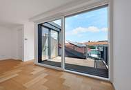 Außergewöhnliche DG-Maisonette mit 2 Terrassen beim Naschmarkt mit Garage im Haus