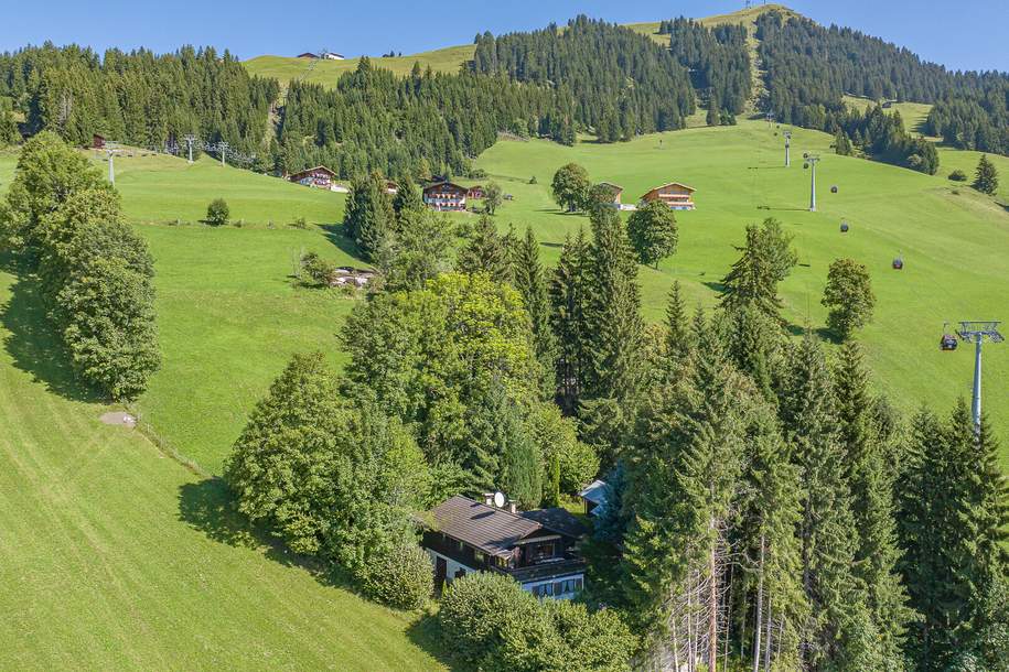Berghütte in unverbaubarer Alleinlage - touristisch vermietbar, Haus-kauf, 1.350.000,€, 6361 Kitzbühel