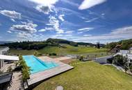 Südsteirische Weinstraße - Hochgraßnitzberg: Zweitwohnsitz! 3-Zimmer-Apartment mit Dachterrasse und viel Privatsphäre, Wellnessbereich, Fitnessraum & Infinity-Pool!