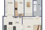 Altbauflair unbefristet mieten / 3 Zimmer Wohnung Nähe Floridsdorfer Spitz