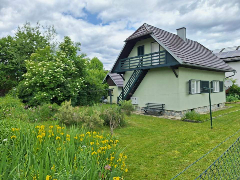Retro-Vintage-Living in Köflach. Einfamilienhaus mit lauschigem Garten und Nebengebäude zu verkaufen