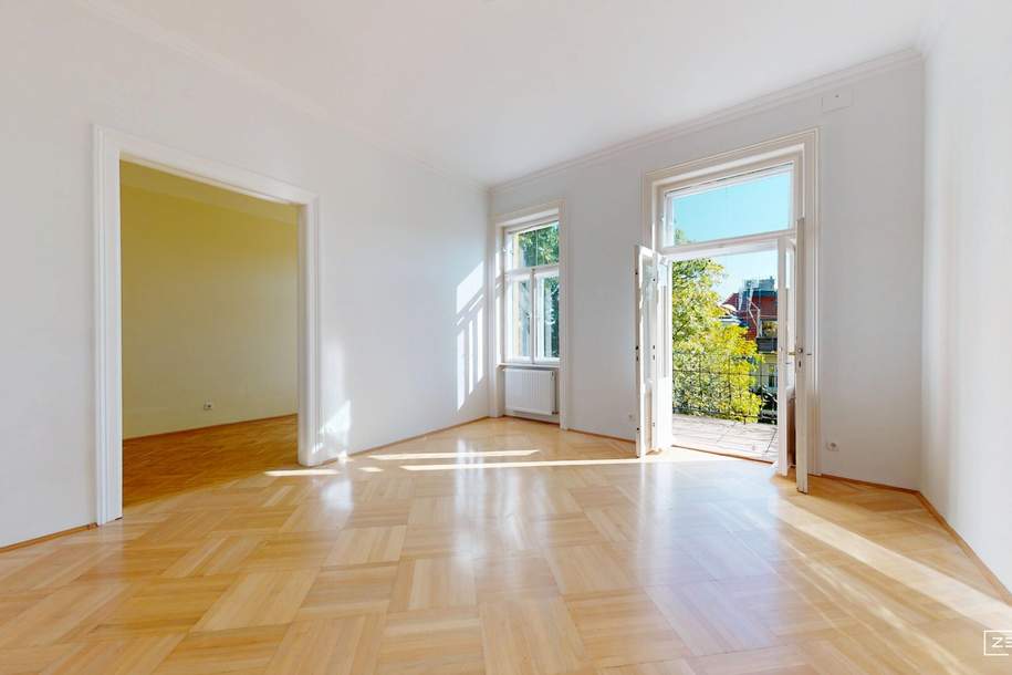 GERSTHOF | Tolle Altbauwohnung | 4 Zimmer | Balkon | Nähe Türkenschanzpark | ZELLMANN IMMOBILIEN, Wohnung-miete, 1.998,90,€, 1180 Wien 18., Währing