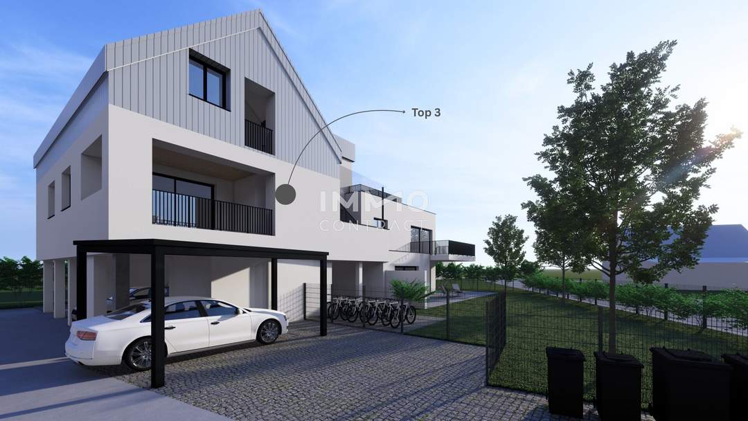 Architektonisch durchdachtes Wohnen mit privater Terrasse!