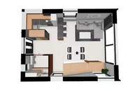 Luxuriöses, modernes Haus im Kleingarten auf 3 Ebenen