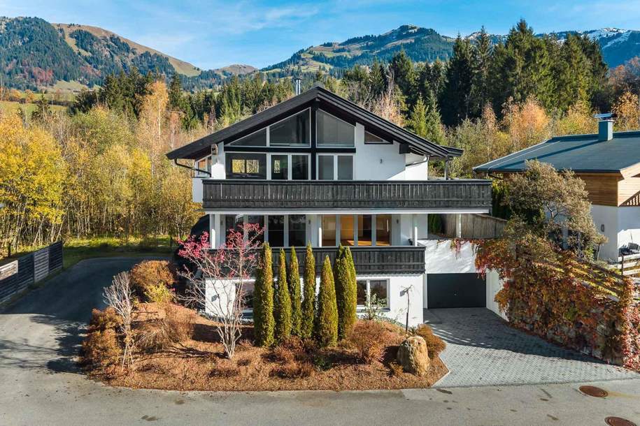 Sonniges Familiendomizil – Wohnen und Arbeiten in Bestlage von Kitzbühel, Haus-kauf, 1.990.000,€, 6370 Kitzbühel