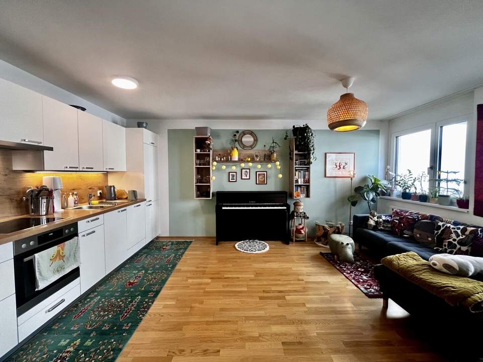 Stadt & Ruhe vereint: Stylische 2-Zimmer-Wohnung mit Loggia