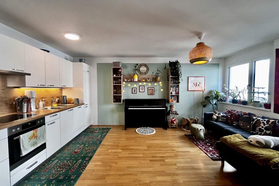Stadt &amp; Ruhe vereint: Stylische 2-Zimmer-Wohnung mit Loggia, Wohnung-miete, 1.249,99,€, 1030 Wien 3., Landstraße