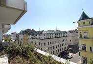 6. OG und WEITBLICK!!! Sensationelle Single-Wohnung mit hochwertigen Einbaumöbeln und großer Außenfläche
