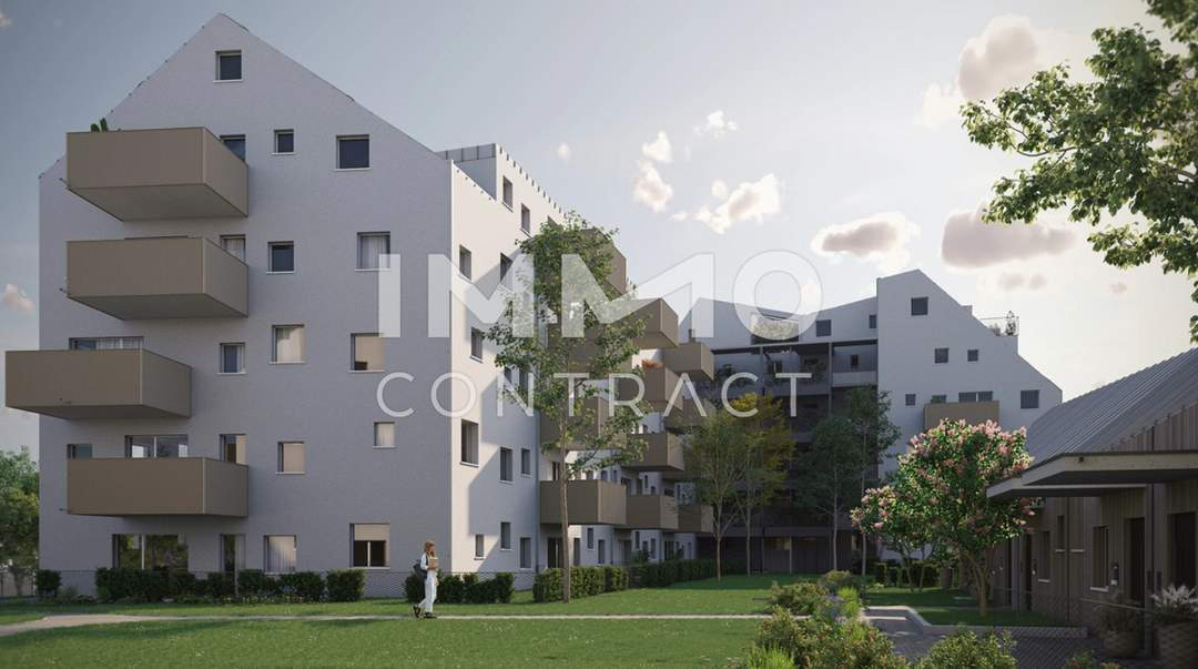 Urbane 2-Zimmer Wohnung Nähe der Traunauen - provisionsfrei!