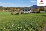 Ein BAUGRUNDSTÜCK mit Panoramablick und kurzer Distanz zum Fuschlsee