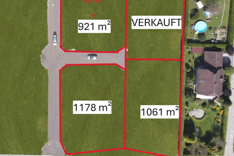 SENSATIONELLES Grundstück! VOLLERSCHLOSSENES und FLACHES BAUGRUNDSTÜCK! TOP Anbindung! IDYLLISCHE Umgebung!, Grund und Boden-kauf, 235.000,€, 8142 Graz-Umgebung
