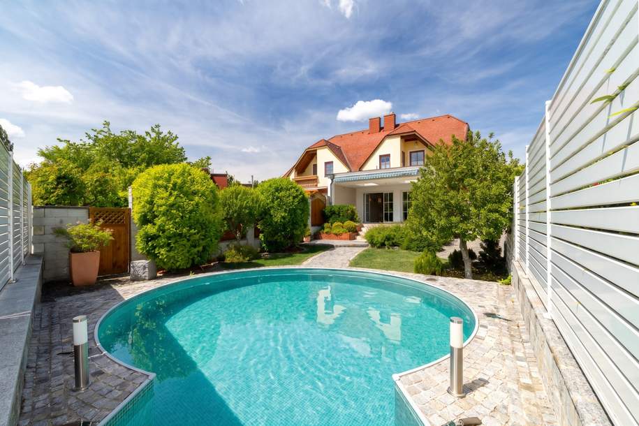 *NEUER PREIS* Doppelhaushälfte mit Pooloase und ausgezeichneter Infrastruktur, Haus-kauf, 559.000,€, 2353 Mödling