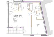 Nähe Neubaugasse // Moderne 2-Zi-Wohnung mit Balkon // 1.OG // U3 Nähe