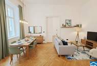 Wiener Eleganz trifft modernes Interieur: Hofseitige 2 Zimmerwohnung im 4. Bezirk