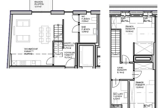 WG geeignet I Charmante 3-Zimmer-Maisonette nahe TU &amp; Schillerplatz, Wohnung-miete, 1.235,42,€, 8010 Graz(Stadt)