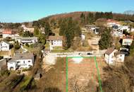 Rarität in Toplage – Baugrundstück mit Fernblick in Kaltenleutgeben
