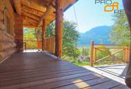 Kanada- Style Rundholz- Neubau, Sonnenseite Drautal - Weißensee