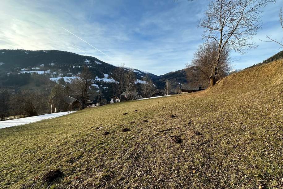 Vom Grundstück zum Eigenheim. Sonniges Baugrundstück in Kaning. Atemberaubender Ausblick., Grund und Boden-kauf, 68.600,€, 9545 Spittal an der Drau