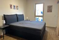 Wunderschöne &amp; vollmöblierte 2-Zimmerwohnung in absoluter Ruhelage mit schönem Ausblick von großer Terrasse - en suite Badezimmer inklusive