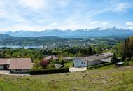 Baugrundstück mit eindrucksvollem See- und Bergblick