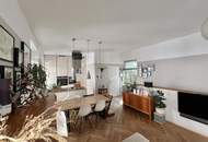 TOWNHOUSE Wohnung BEIM AUGARTEN: 3-Zimmer mit Loggia und Dachterrasse