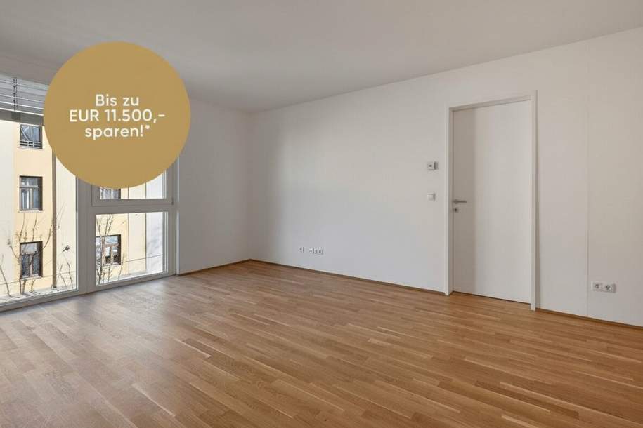 2-Zimmer-Anlegerwohnung mit 47 m² – perfekter Grundriss, starke Vermietbarkeit, Wohnung-kauf, 291.100,€, 1210 Wien 22., Donaustadt