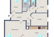 Helle 4-Zimmer-Wohnung mit Ausbaupotenzial