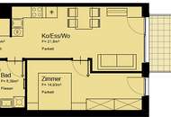 2-Zimmer mit Balkon ab 01.11. – Nähe U1 Kagraner Platz