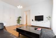 Stilvolle 3-Zimmer-Altbauwohnung in zentraler Lage im 5. Bezirk – möbliert