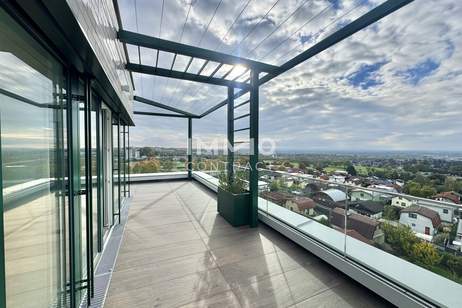 Exklusives Penthouse mit 90m2 Panoramaterrasse: Provisionsfrei: Wohnung + Büro mit luxuriöser Ausstattung, Wohnung-kauf, 335.000,€, 1100 Wien 10., Favoriten