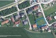 Ebenes Grundstück in guter Lage für Einzel oder Doppelhausbebauung mit Wohnbauwidmung