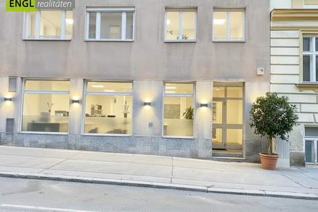 Geschäftslokal, Büro oder Ordination in bester Lage mit voll ausgestatteter 55m² Wohnung und 2 TG Plätze, Gewerbeobjekt-kauf, 790.000,€, 1180 Wien 18., Währing