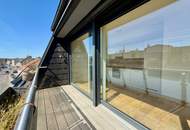 Hell und sonnig: 2 Zimmer DG-Wohnung mit Terrasse und Garagenplatz 🏖️