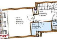 3 Zimmer - DG-Maisonette mit Terrasse - Nähe Kutschkermarkt
