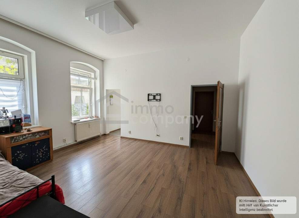 EINZIGARTIGE LAGE: Nähe Hbf · 2‑Zimmer‑Wohnung mit günstigen Betriebskosten