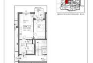 Neuwertige 2 Zimmer Balkon-Wohnung in Ruhelage Michtnergasse 9 Top 7