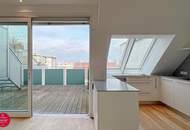 Exklusive Penthouse-Maisonette mit 2 Terrassen und eigenem Lift in der Wohnung nahe Schönbrunn