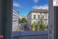 Charmante Altbauwohnung mit zwei Balkonen im Herzen des 5.Bezirks (zweiter Stock ohne Lift)