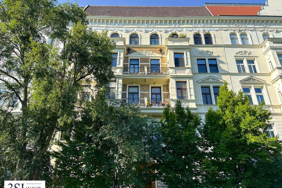 Rohdachboden mit ansprechender Einreichplanung in beliebter Praterlage bei der Jesuitenwiese, Wohnung-kauf, 575.000,€, 1020 Wien 2., Leopoldstadt