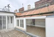 Über den Wolken nahe dem Servitenviertel/Clusiusgasse DG mit Terrasse ca. 11m², Saniert!