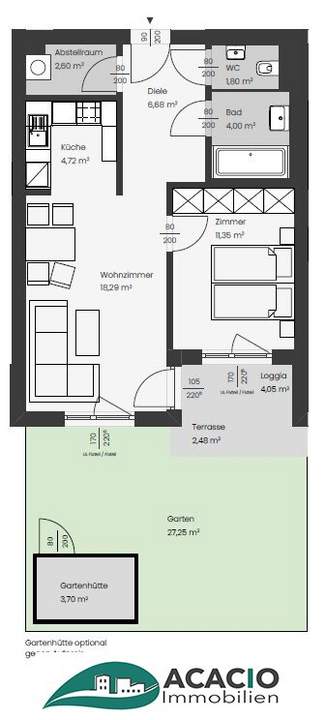 ***NEUBAUWOHNUNG: tolle 2-Zimmer-Gartenwohnung - leistbarer Neubau Nähe St.Pölten / Wohnpark Ober-Grafendorf - ökologisch, hochmodern, ausgezeichnet ***