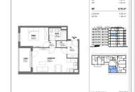 sonnige und helle NEUBAU 2-Zimmer Wohnung mit Loggia! AB SOFORT