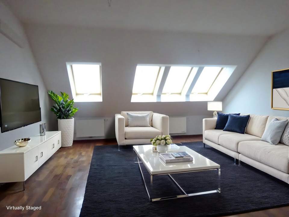 1070! Tolle Dachterrassenwohnung nahe P&C und U3 Mariahilferstraße!