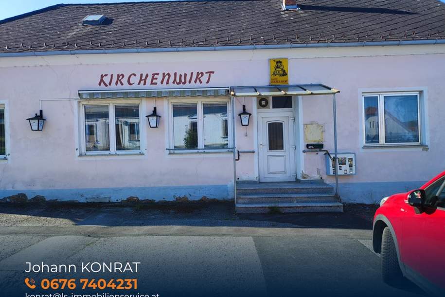 Ehemaliges Gasthaus mit vielseitigem Entwicklungspotenzial – in Neumarkt im Tauchental, Gewerbeobjekt-kauf, 149.000,€, 7461 Oberwart